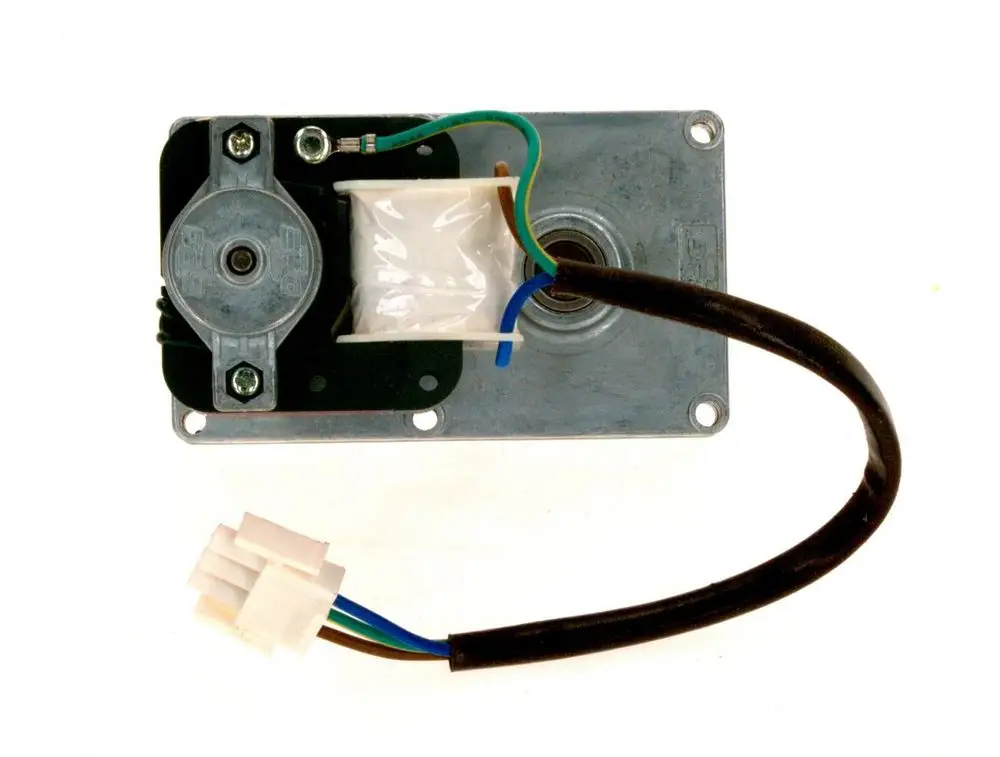 Bosch Motor mit einer elektrischen Verbindung und mechanischen Komponenten, möglicherweise für Anwendungen in der Automatisierung oder Maschinenbau.